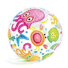 HIGH QUALITY 3pcs Lovely Cute Sea Creature Clear Beach Ball Lively Print Beach Ball KIDS PVC TOY BALL